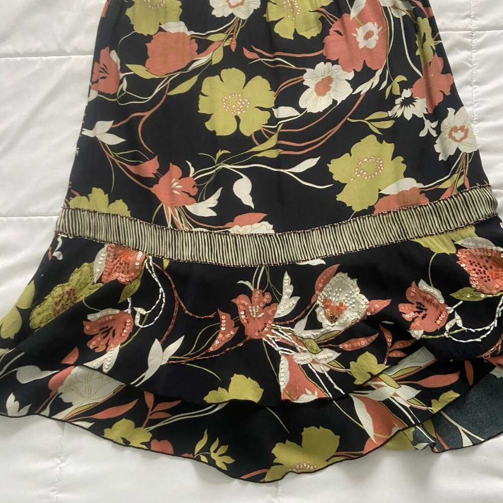 Women's tea length skirt